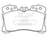 Direct Fit Nissan Automotive Brake Pad Set Dimensões do produto 8,6 X 5,4 X 3,4 polegadas para desempenho ideal