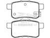 Material durável Nissan Car Brake Pad Set Para Nissan Bluebird No ZK-22008