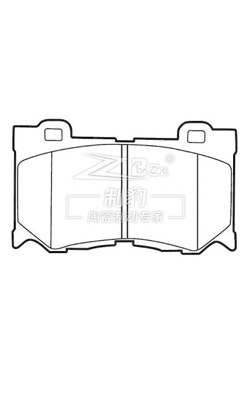 Lexus LS460 Cerâmica D1282, Advics Sistema de travagem OEM 04465-0W110