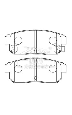 Nissan CEFIRO A33 Caixas traseiras de freio D900, 44060-4U092