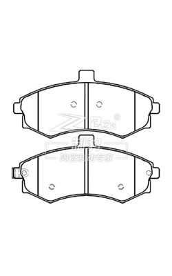Hyundai Elantra, pastilha de freio de cerâmica, D941, 58101-2DA30, F