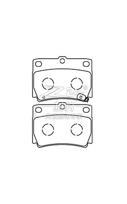 Mitsubishi Pajero, placa de freio cerâmica, D733, MN102626, R