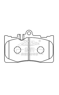Novo Lexus LS430 Cerâmica Lexus Padd Set D870 04465-50170