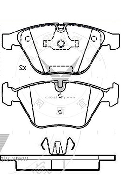 BMW Série 5 745 E66 Bmw Cerâmica D918 34116761283