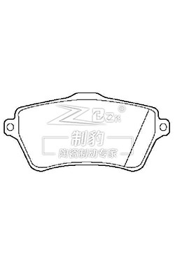 SFP000010 Land Rover Freelander 2.5 Pedaço de travão de cerâmica D926