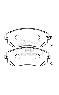 Subaru Forester, placa de freio cerâmica, D929,26296-FE020,F