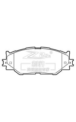 IS200 Lexus Substituição de pastilhas de travão 04465-53020 Sistema de travagem Advics