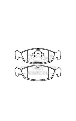 Chevrolet Sail, pastilha de freio cerâmica, D1644, 89062189,F