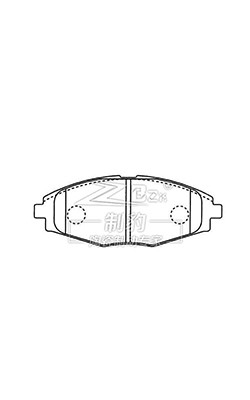 Chery QQ Ceramic Brake Pad D1321 9627 3708 Pads Cerâmicos Frontais
