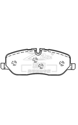 Modernização das almofadas de travagem do rotor automático com composição de material de fricção de cerâmica livre de amianto