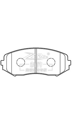 Suzuki Grand Vitara Pads de travagem de disco de cerâmica D1188 55200-65J00 Pads de cerâmica dianteiros