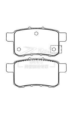 Porsche Brake Pads Set 4 Pads F1134, 98735291134 Pads de freio cerâmicos dianteiros