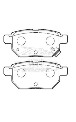 FD-BP-SET-001 Ford Low Dust Brake Pads Bolt On Método de instalação para uma eficiência de travagem duradoura