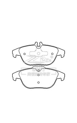 F794 Volvo Set de pastilhas de travagem 272794 ATE Sistema de travagem CCC IATF 16949