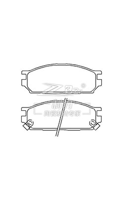 Número OE 34 11 6 761 244 BMW Conjunto de pastilhas de freio de cerâmica com sensor de desgaste e hardware incluído