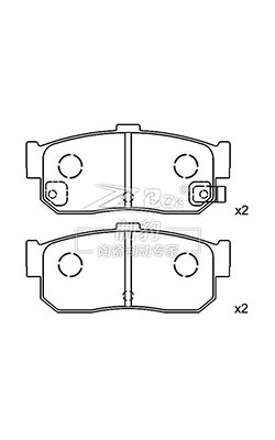 2.5 kg Bmw Brake Pad Set / Bmw Front Brake Pad Set Sensor de Desgaste Incluído OE Número 34 11 6 761 244