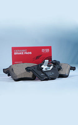 Oe Replacement Disc Brake Pad Set Compatible with Oem 425218 Braking System TKO Providing Durable and Braking Performance