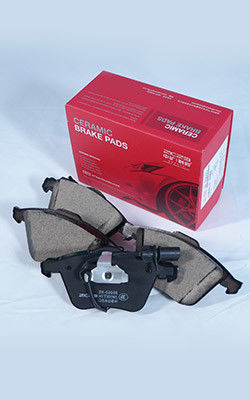 Friction Coefficient 035 Ceramic Brake Pad 4 Pieces Per Set Engineered To Provide Smooth Quiet Braking And Reduced Wear