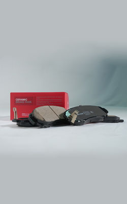 Wear Sensor Included Ceramic Brake Pad 1 Set 4 Pieces Designed for Long Lasting Performance and Consistent Stopping Power