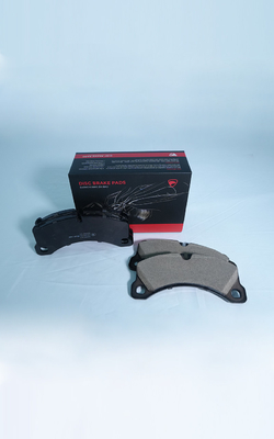 8.5 X 5.5 X 2.5 polegadas Pedaços de travagem dianteiros e traseiros Finish preto para veículos fora de estrada